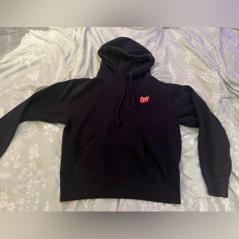 Navy Obey sweatshirt